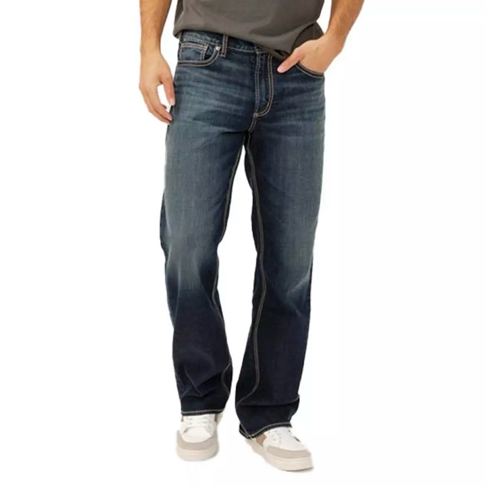Silver Jeans Zac Men's 40 X 32 Relaxed Fit Denim